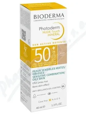 Přímo Od Výrobce BIODERMA Photoderm NUDE Touch světlý SPF50+ 40ml