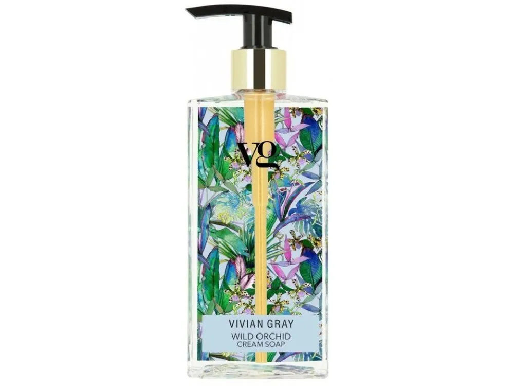 Koupit Online VIVIAN GRAY WILD ORCHID Cream Soap 350ml - luxusní tekuté mýdlo na ruce