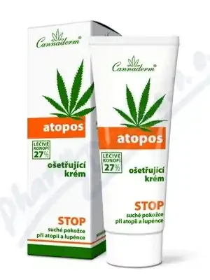 Výprodej Cannaderm Atopos ošetřující krém 75g