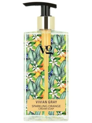 VIVIAN GRAY SPARKLING ORANGE Cream Soap 350ml - luxusní tekuté mýdlo na ruce Poslední Šance