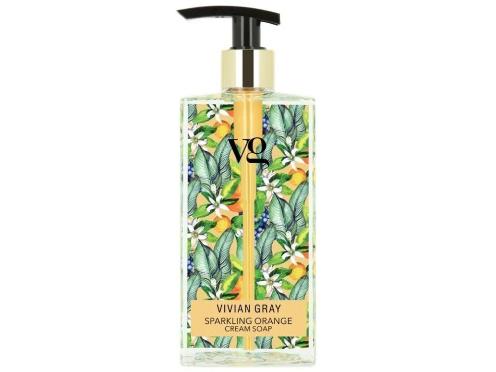 VIVIAN GRAY SPARKLING ORANGE Cream Soap 350ml - luxusní tekuté mýdlo na ruce Poslední Šance