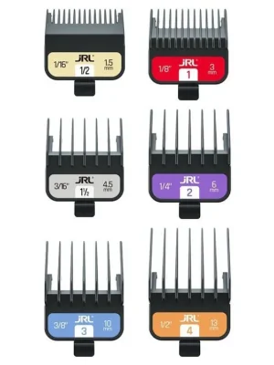 Omezená Nabídka JRL Professional Magnetic Universal Guards 6ks - Set magnetických přídavných hřebenů