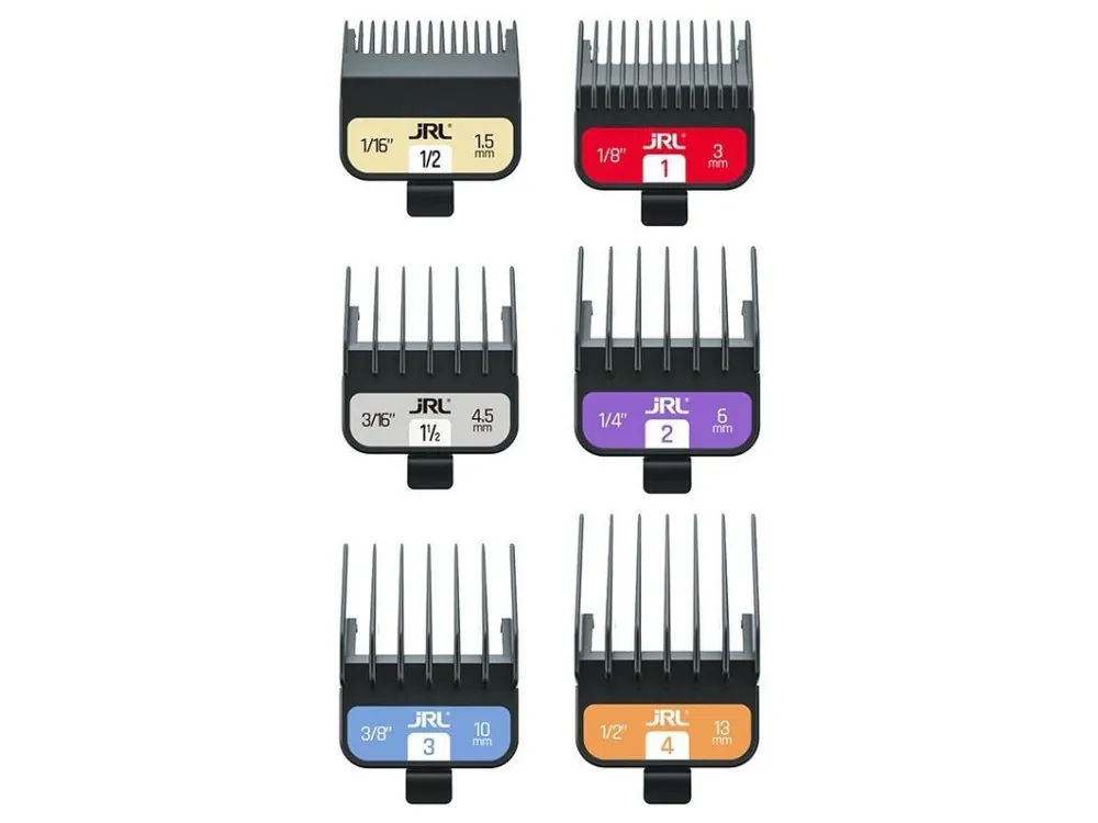 Omezená Nabídka JRL Professional Magnetic Universal Guards 6ks - Set magnetických přídavných hřebenů