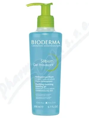 BIODERMA Sébium Gel moussant s pumpou 200ml Expresní Doručení
