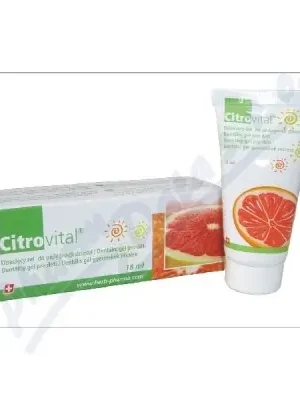 Autentický Fytofontana Citrovital Dentální gel pro děti 18ml