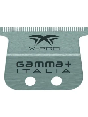 GAMMA PIÚ X-PRO Blade - náhradní spodní hlavice pro Gamma+ Cyborg Trimmer - stříbrná Jen Po Omezenou Doba