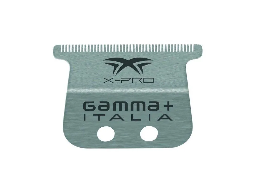 GAMMA PIÚ X-PRO Blade - náhradní spodní hlavice pro Gamma+ Cyborg Trimmer - stříbrná Jen Po Omezenou Doba