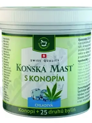 Doprava Zdarma Herbamedicus Koňská mast s konopím chladivá 250ml