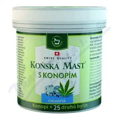 Doprava Zdarma Herbamedicus Koňská mast s konopím chladivá 250ml