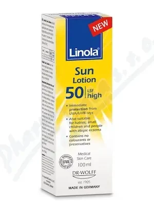 Linola Sun Lotion SPF50 100ml Finální Výprodej