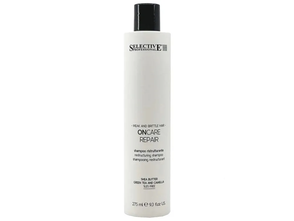 SELECTIVE ONcare Repair Shampoo 275ml - regenerační šampon na poškozené vlasy Dokud Zásoby Vydrží