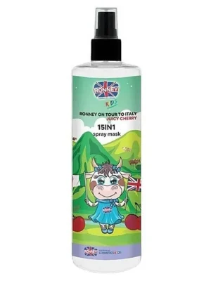 RONNEY Kids 15in1 Spray Mask Juicy Cherry 285ml - regenerační maska ve spreji pro děti Sezónní Sleva