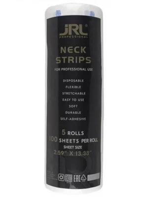 JRL Professional Neck Strips White - ochranné krepové límce - 5x100 útržků - bílé Akční Nabídka