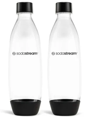 Odeslání Ihned SODASTREAM FUSE 2x1l Black - náhradní plastové láhve na sodu vhodné do myčky - černé