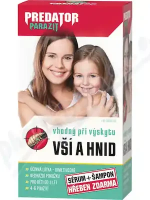 Predator Parazit 2x100ml+hřeben Nejprodávanější