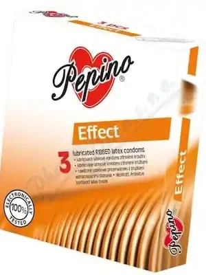 Pepino Effect prezervativ 3ks Výprodej