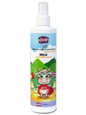 RONNEY Kids Milk Spray 285ml - jemné hydratační mléko na vlasy pro děti Koupit Online