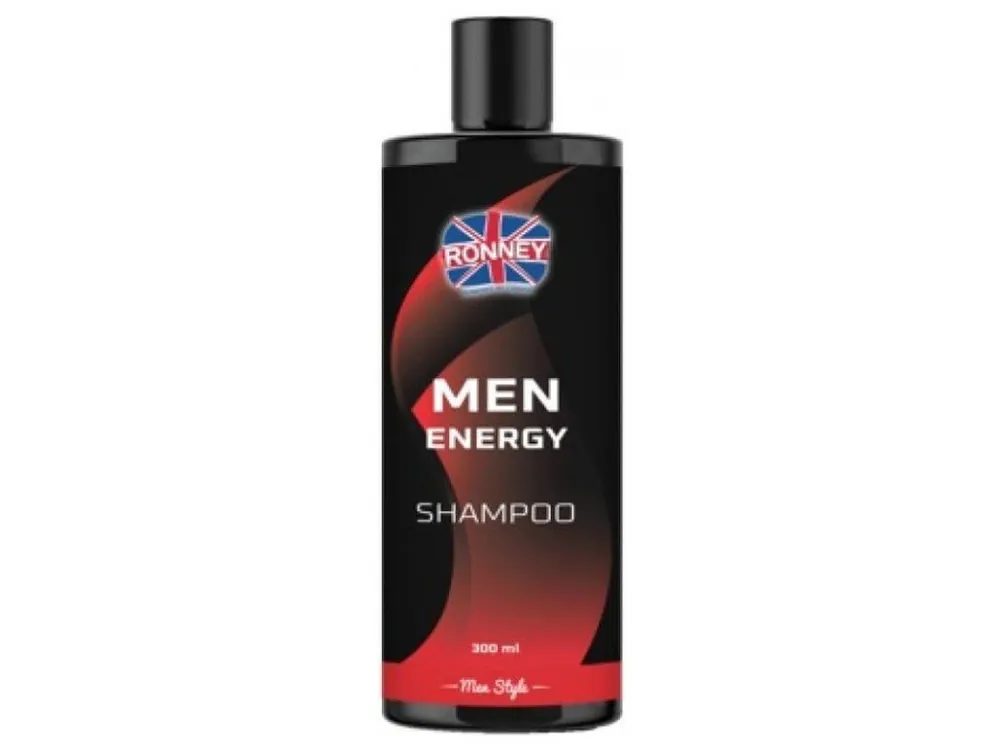 RONNEY Men Energy Shampoo 300ml - Osvěžující šampon na vlasy pro muže Cenově Výhodný