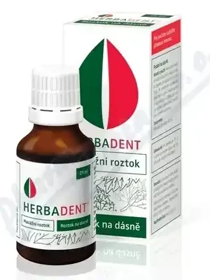 Víkendová Akce HERBADENT roztok na dásně gng.sol.25ml