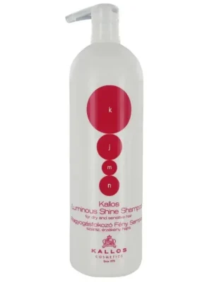 Zlevněný KALLOS KJMN Luminous Shine Shampoo 1000ml - šampon pro suché a citlivé vlasy