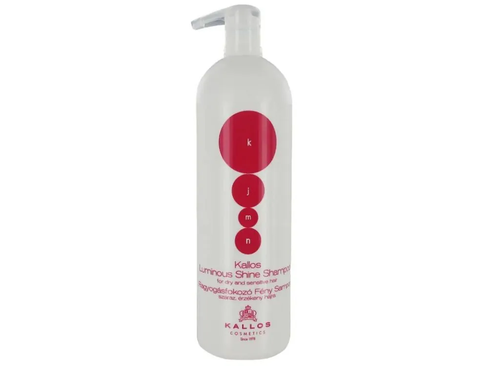 Zlevněný KALLOS KJMN Luminous Shine Shampoo 1000ml - šampon pro suché a citlivé vlasy
