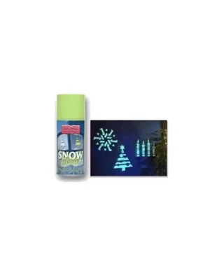Finální Výprodej CHRISTMAS TRADITIONS Snow Spray Luminescente 150ml - vánoční dekorativní sníh ve spreji - svítící