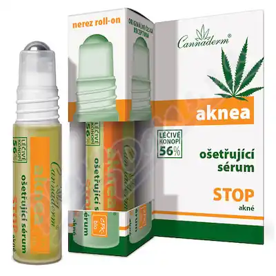 Cenově Výhodný Cannaderm Aknea ošetřující sérum 5ml