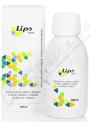 Časově Omezené Lips roztok na afty 100ml