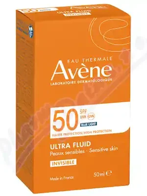 AVENE Sun Ultra fluid Invisible SPF50 50ml Ověřený