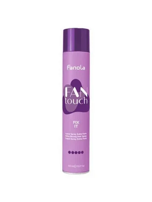 Finální Výprodej FANOLA Fan Touch Fix It Extra Strong Hair Spray 500ml - extra silně tužící lak na vlasy