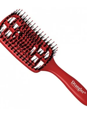 DTANGLER Dry Blow GLOW AND GO Red Scarlett - Profi kartáč na rozčesávání a fénování vlasů Bezpečná Platba