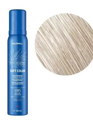 Bezpečná Platba GOLDWELL Light Dimensions Soft Color 10BS BEIGE SILVER - barevný pěnový přeliv na vlasy 125ml