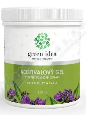 Sezónní Sleva Green idea Kostivalový gel 250ml