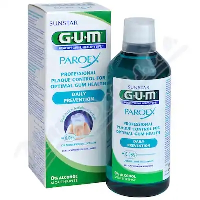 GUM ústní voda Paroex (CHX 0.06%) 500ml G1702EME Kup Teď