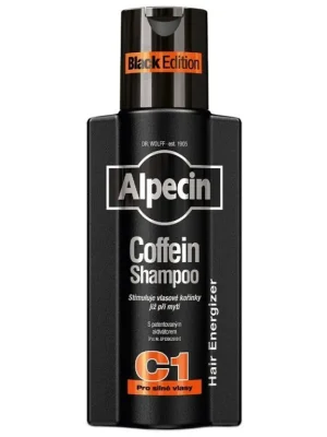 ALPECIN C1 Black Edition Coffein Shampoo 375ml - šampon pro růst vlasů Odeslání Ihned