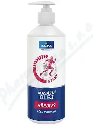 Alpa masážní olej hřejivý SportStar 500ml Koupit Online