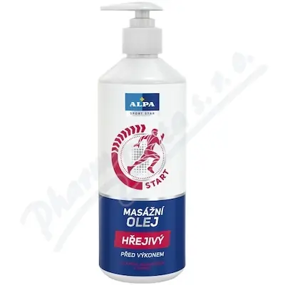 Alpa masážní olej hřejivý SportStar 500ml Koupit Online