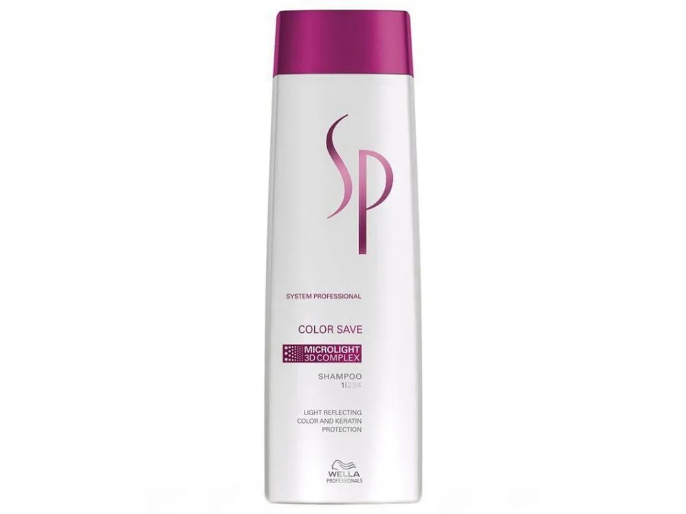 Výprodej WELLA SP Color Save Shampoo 250ml - regenerační šempon pro barvené vlasy