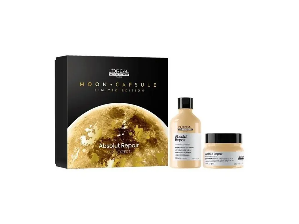 LOREAL Gift SET Absolut Repair - dárková sada - regenerační šampon + maska na vlasy Originální