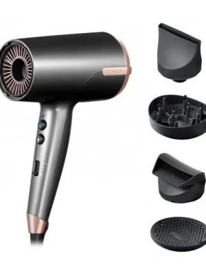Tovární Cena REMINGTON D6077 Dry And Style 2000W - ionizační fén na vlasy s difuzérem