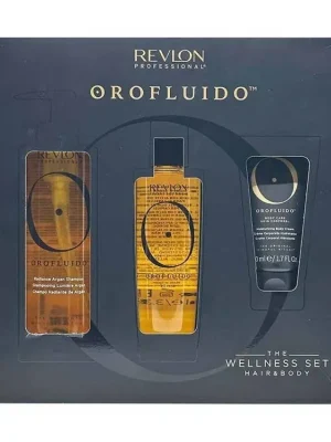 Cenový Hit OROFLUIDO The Wellness Set - Dárková sada pro vlasy a tělo