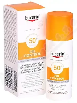 Víkendová Akce Eucerin SUN gel na obl Oil Control SPF50+50ml