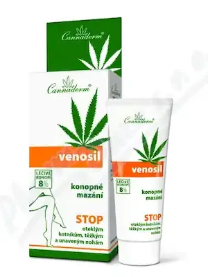 Super Cena Cannaderm Venosil konopné mazání 100ml