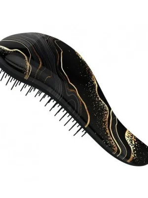 Nová Kolekce DTANGLER Rozčesávací kartáč na vlasy s rukojetí - Black DeLuxe