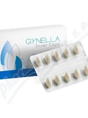Zlevněný GYNELLA Silver Caps 10 vaginálních tobolek