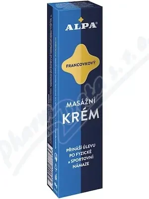 Alpa francovkový masážní krém 40g Levný