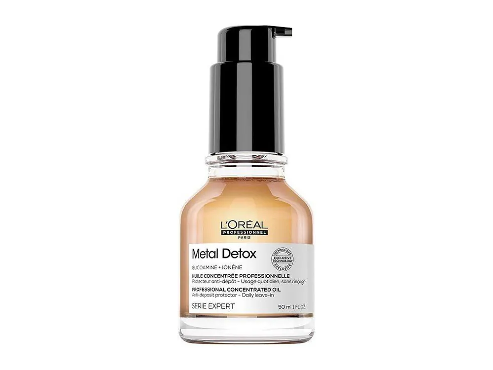 LOREAL Serie Expert Metal Detox Concentrated Oil 50ml - koncentrovaný ochranný olej na vlasy Značkový