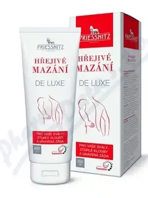 Nejprodávanější Priessnitz Hřejivé mazání DeLuxe 200ml