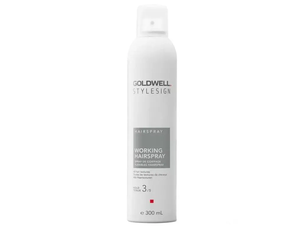 GOLDWELL StyleSign Working Hairspray 300ml - středně tužící lak s vysokým leskem Sezónní Sleva