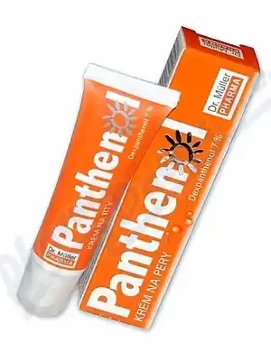 Panthenol krém na rty 7% 10ml Dr.Müller Víkendová Akce